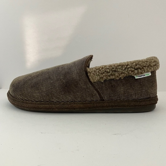 Tempur-Pedic - NEW Men's CORDUROY MOC Slippers 40616174 SIZE 11 M - Picture 11 of 16